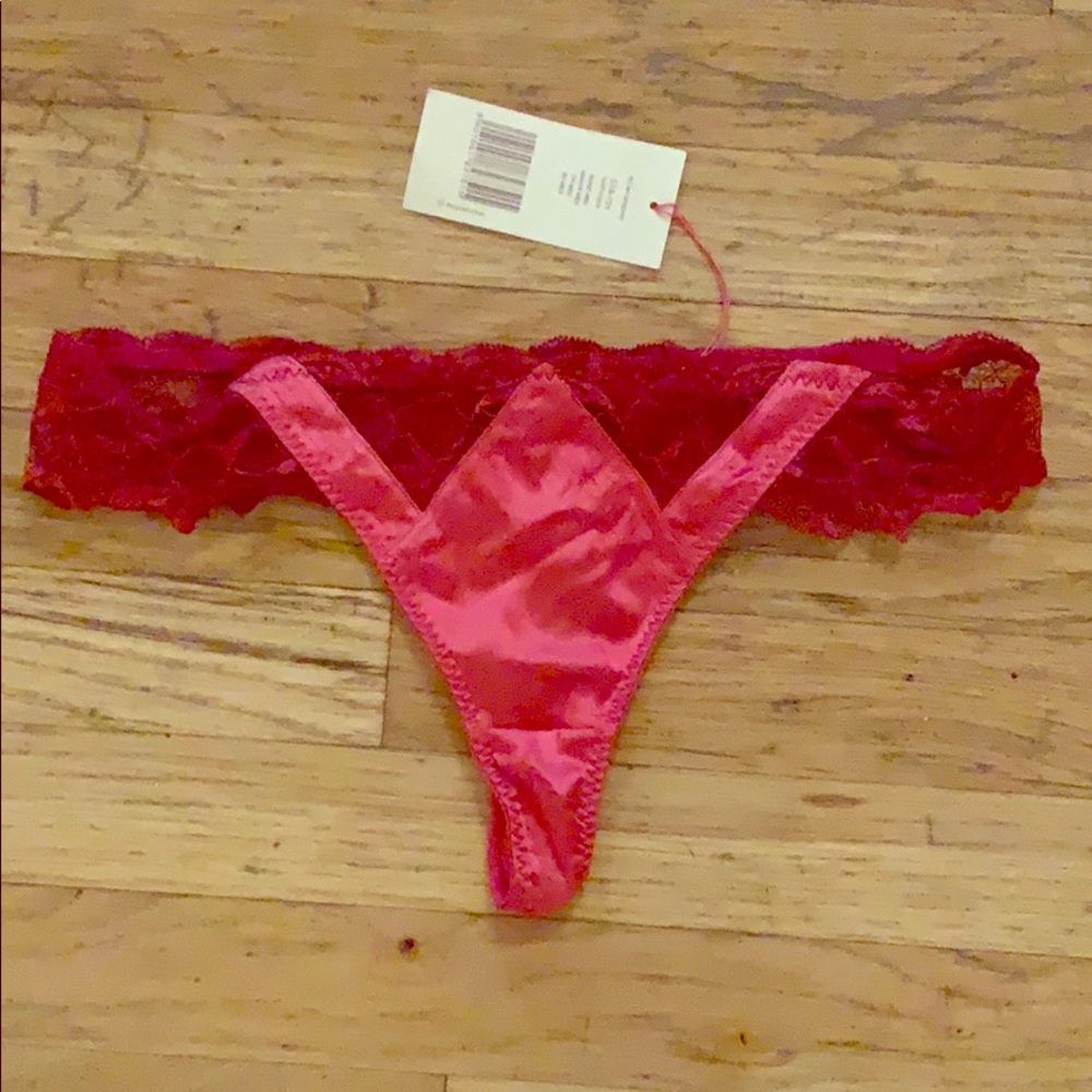 NWT Stella McCartney Pink Thong